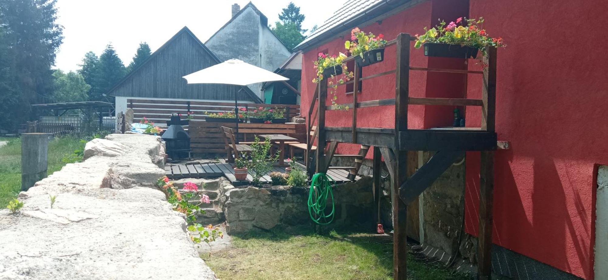 Chalupa Jahudka Kunžak Buitenkant foto