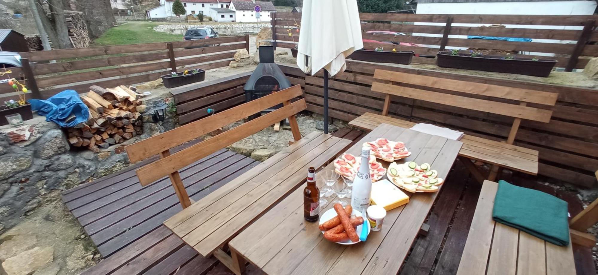 Chalupa Jahudka Kunžak Buitenkant foto